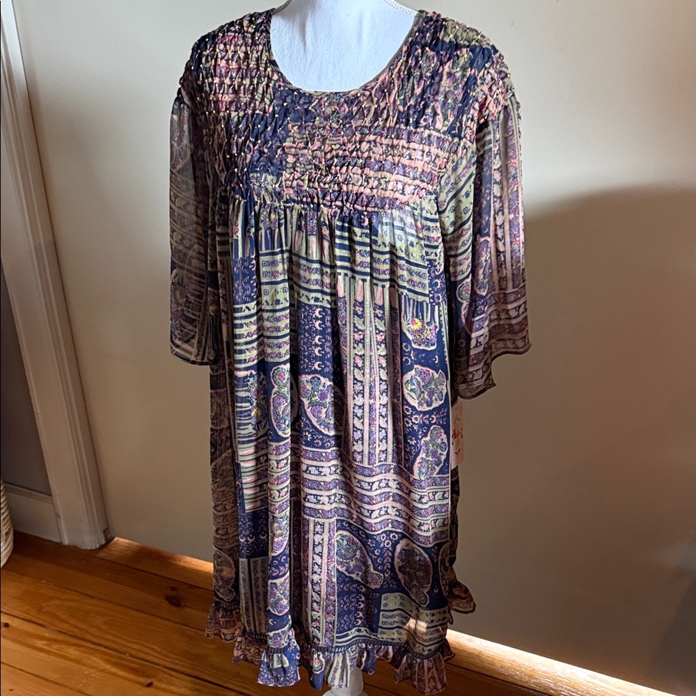 Nannette Vibrant Floral Dress
